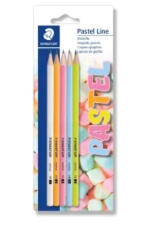 Ołówek sześciokątny Norica Pastel Line, HB
