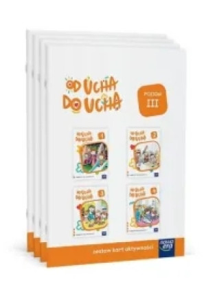 Od ucha do ucha. 5-latki. Poziom 3. Zestaw kart aktywności