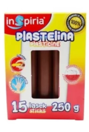 Plastelina brązowa