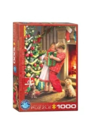 Puzzle 1000 el. Świąteczna niespodzianka