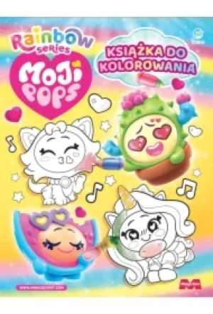 MojiPops Rainbow. Książka do kolorowania