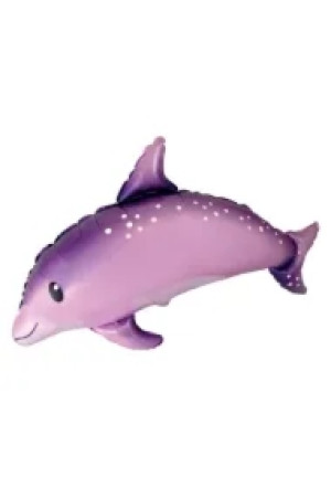 Balon foliowy Słodki Delfin różowy