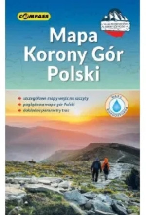 Mapa Korony Gór Polski (wersja wodoodporna)