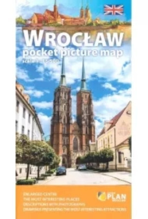 Plan kieszonkowy rys.-Wrocław w.angielska 1:16 500