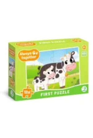 Puzzle 12 el. Zawsze razem. Krówki