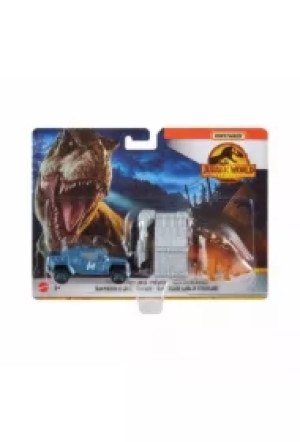 Matchbox. Jurassic World Transporter z Stegozaurem