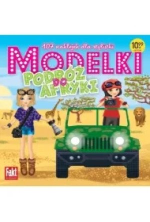 Modelki Podróż do Afryki. 107 naklejek..