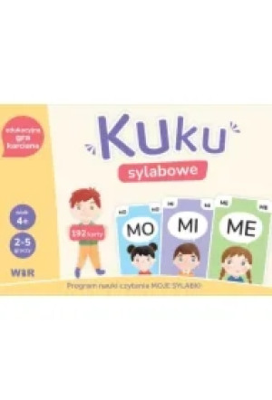 Kuku sylabowe. Edukacyjna gra karciana dla dzieci
