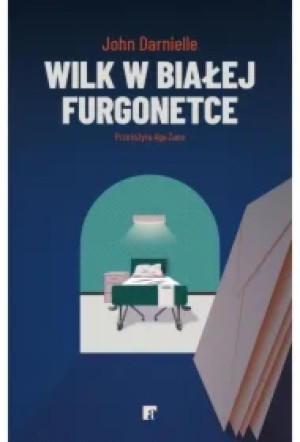 Wilk w białej furgonetce