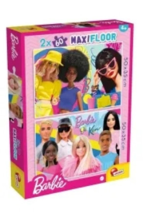 Puzzle 2x60 el. MaxiFloor Barbie