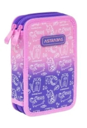 Piórnik 2 zamki Kitty ASTRA 503026009