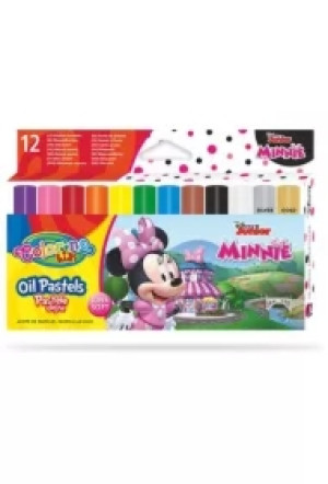 Pastele olejne Colorino Kids trójkątne Minnie