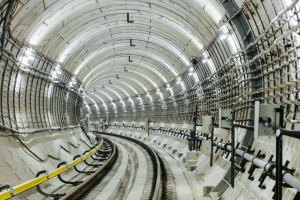 Fototapeta tunel metra 2980