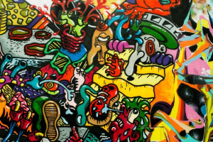 Fototapeta graffiti 621a