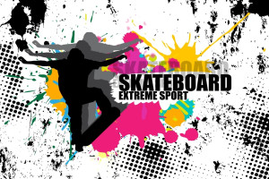 Fototapeta skateboard 2735
