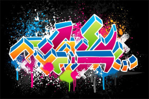 Fototapeta graffiti 1870