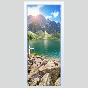 Fototapeta na drzwi góry 125p
