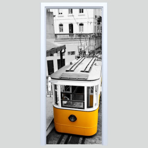 Okleiny na drzwi tramwaj 338s