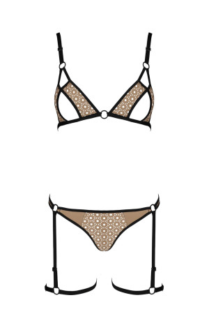 Komplet bielizny - GABI SET beige