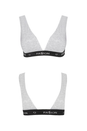 Biustonosz sportowy - PS015 TOP grey