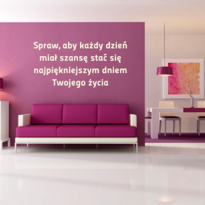 Szablon malarski Spraw aby każdy dzień miał szansę 19sm71