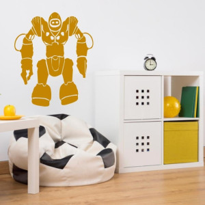 Szablon malarski dla dzieci Robot 18sm41 - samoprzylepny