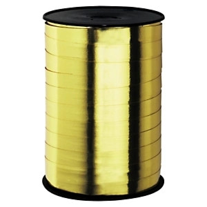 2 x Złota wstążka błyszcząca 10 mm x 250 m