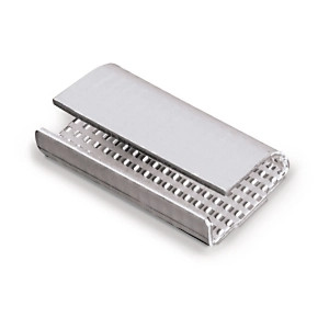 1000 x Zapinka zaciskowa z ocynkowanego metalu 16 mm