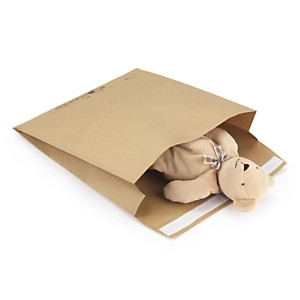 Koperta z papieru kraft z zakładkami bocznymi 380x420x100mm