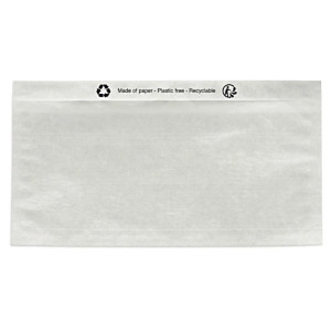 Samoprzylepna kieszeń papierowa 120x162mm - mini pakiet 250 szt.