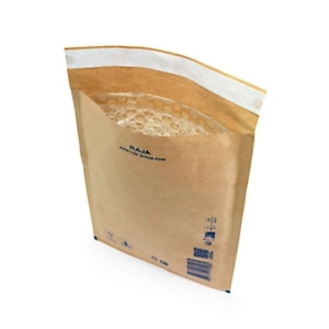 75 x Koperta bąbelkowa brązowa K20 350x470mm, w 95% z recyklingu RAJA