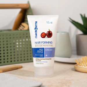 Macrovita naturalny krem do formowania fryzur z czerwonymi winogronami i aloesem 150ml