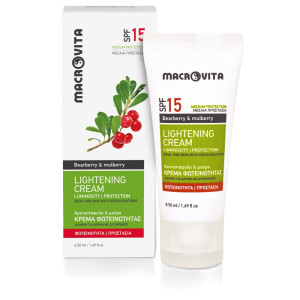 Macrovita krem rozjaśniający przebarwienia z bio-mącznicą lekarską i pomarańczą 50ml