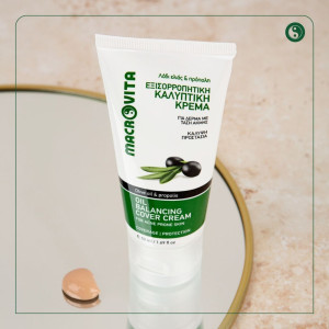 Macrovita krem kryjący miejscowo niedoskonałości skóry z bio-oliwą i propolisem (lekko barwiony) 50ml
