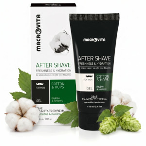 Macrovita naturalny żel po goleniu z bawełną i chmielem 100ml