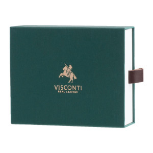 Portfel męski Visconti TSC-44 RFID - czarny