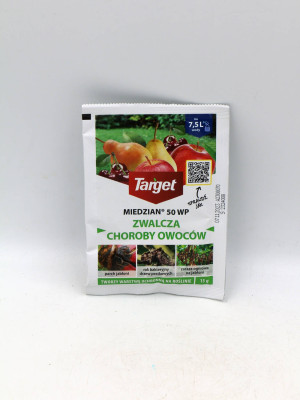 Miedzian 50 WP – Zwalcza Choroby Warzyw i Owoców – 15 g Target