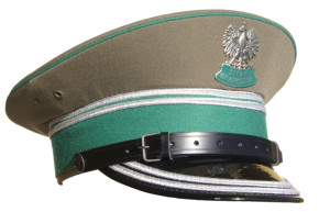 Czapka garnizonowa Straży Granicznej - oficer starszy