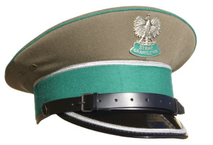 Czapka garnizonowa Straży Granicznej - oficer młodszy