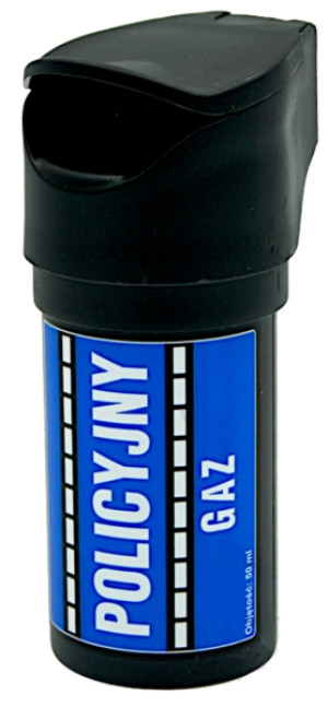 Gaz pieprzowy Policyjny 50 ml - strumień
