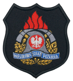 Emblemat naramienny - Państwowa Straż Pożarna