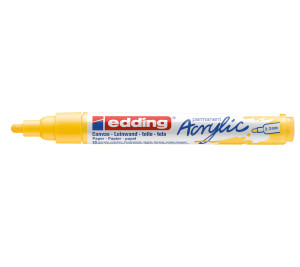 MARKER AKRYLOWY EDDING 2-3 MM, ŻÓŁTY