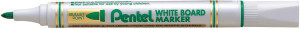 Marker Pentel do białych tablic, okrągła końcówka, kolor zielony
