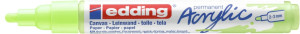 MARKER AKRYLOWY EDDING 2-3 MM, PASTELOWY ZIELONY