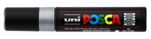 Marker uni POSCA PC-17K z bardzo szeroką ściętą końcówką, srebrny