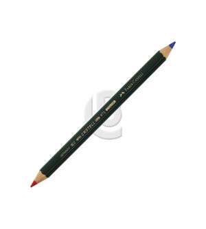 KREDKA CASTELL COLOR 873 FABER-CASTELL, CZERWONO-NIEBIESKA