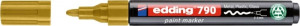 Marker olejowy Edding 790, PCR, złoty