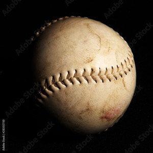 Obraz na płótnie canvas dwuczęściowy "dyptyk" Baseball