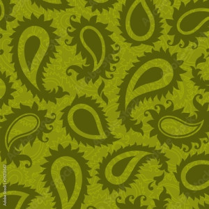 Board z aluminiowym obramowaniem Paisley projekt swatch