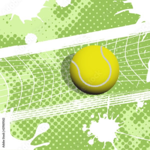 Board z aluminiowym obramowaniem Tenis